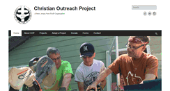 Desktop Screenshot of christianoutreachproject.org